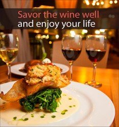 Savor the wine well and enjoy your life~